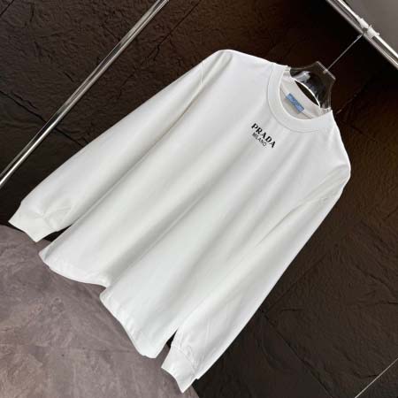 2025年10月12日秋冬入荷新作PRADA長袖T シャツ高品質 人気商品/HL工場