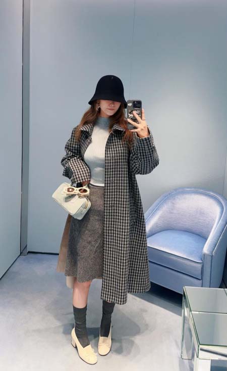 2025年10月14日入荷秋冬新作MIUMIU ロングコートファッション/誕生日プレゼント/贈り物 can工場