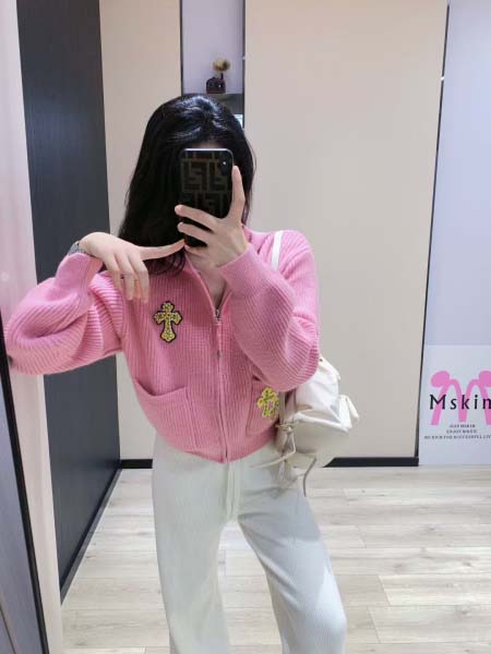 2025年10月14日入荷秋冬新作Chrome heartsニット/セーターファッション/誕生日プレゼント/贈り物 can工場