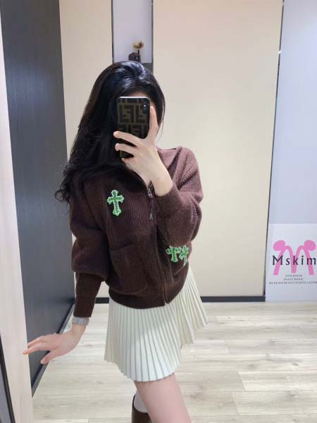 2025年10月14日入荷秋冬新作Chrome hearts ニット/セーターファッション/誕生日プレゼント/贈り物 can工場