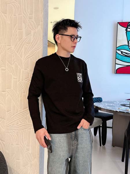 2025年10月14日入荷新作LOEWE長袖Tシャツ 高品質超厳選★入手困難/LD工場