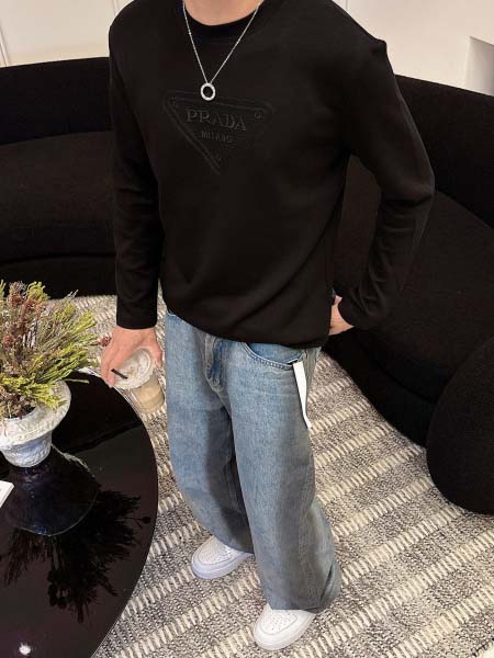 2025年10月14日入荷新作Prada長袖Tシャツ 高品質超厳選★入手困難/LD工場