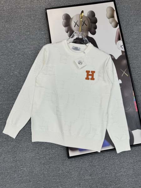 2025年10月15日入荷新作HERMESウール混紡 ニット/セーター  秋冬高品質超厳選★入手困難/LD工場