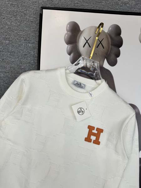 2025年10月15日入荷新作HERMESウール混紡 ニット/セーター  秋冬高品質超厳選★入手困難/LD工場