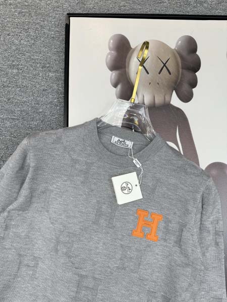 2025年10月15日入荷新作HERMESウール混紡 ニット/セーター  秋冬高品質超厳選★入手困難/LD工場