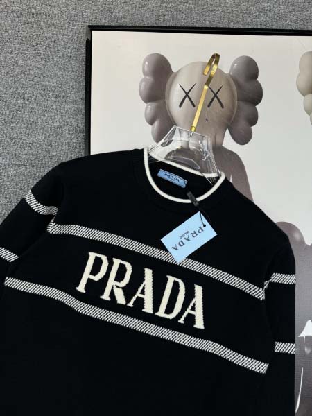2025年10月15日入荷新作Pradaウール混紡 ニット/セーター  秋冬高品質超厳選★入手困難/LD工場