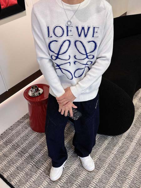 2025年10月15日入荷新作loeweウール混紡 ニット/セーター  秋冬高品質超厳選★入手困難/LD工場