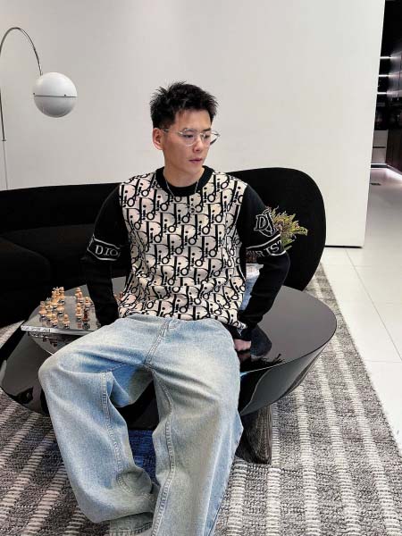 2025年10月15日入荷新作Diorウール混紡 ニット/セーター  秋冬高品質超厳選★入手困難/LD工場