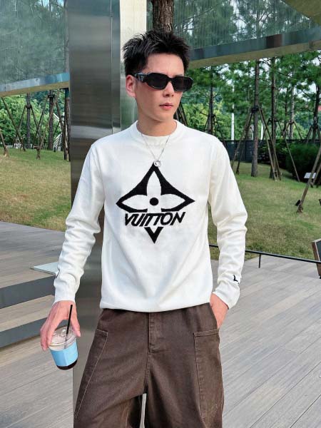 2025年10月15日入荷新作Louis Vuittonウール混紡 ニット/セーター  秋冬高品質超厳選★入手困難/LD工場