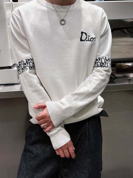 2025年10月15日入荷新作Diorウール混紡 ニット/セーター  秋冬高品質超厳選★入手困難/LD工場