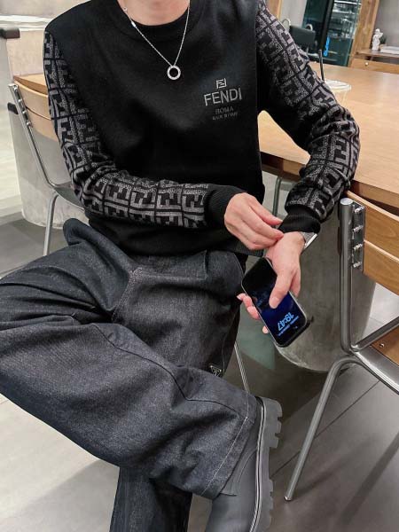 2025年10月15日入荷新作Fendiウール混紡 ニット/セーター  秋冬高品質超厳選★入手困難/LD工場