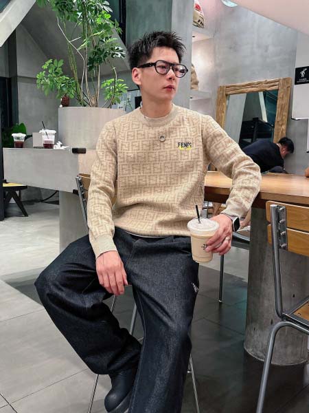 2025年10月15日入荷新作Fendiウール混紡 ニット/セーター  秋冬高品質超厳選★入手困難/LD工場