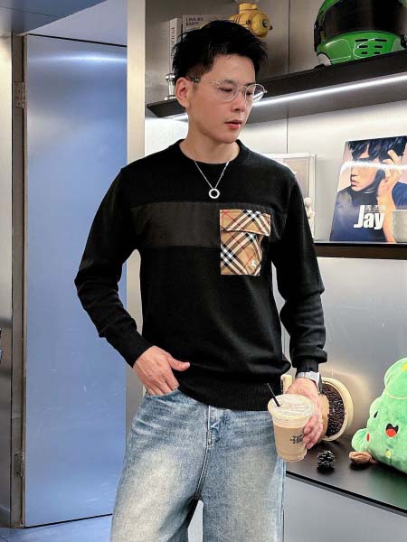 2025年10月15日入荷新作Burberryウール混紡 ニット/セーター  秋冬高品質超厳選★入手困難/LD工場