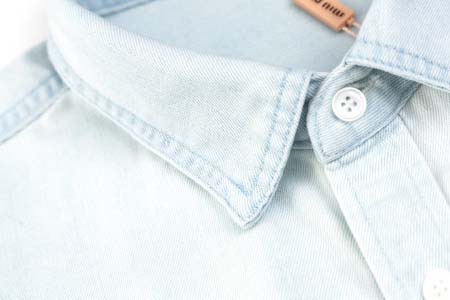 2025年10月17日秋冬入荷新作Miu Miu長袖シャツ高品質 人気商品/HL工場S-XL