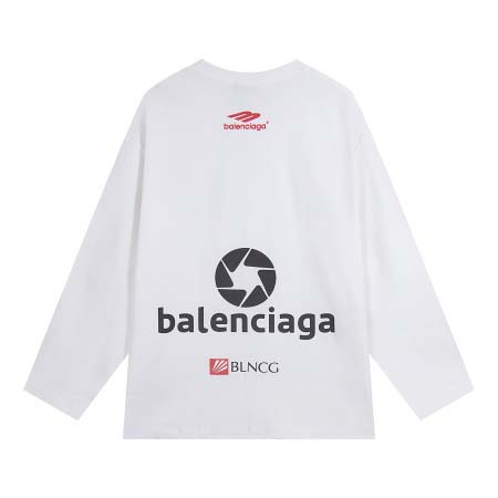2025年10月24日秋冬入荷新作BALENCIAGA長袖Tシャツ人気商品/BG工場