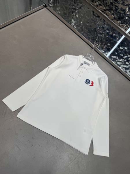 2025年10月26日入荷秋冬新作Moncler長袖 POLO Tシャツ高級品/MP工場