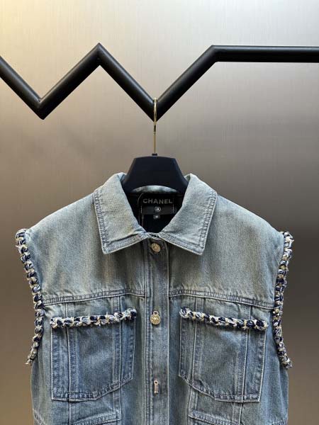 2025年10月28日秋冬新作Chanelデニムのベスト高品質人気商品/LDF工場