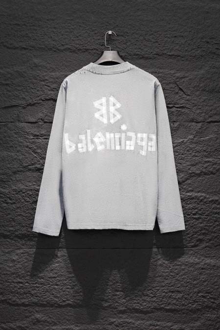 2025年10月28日秋冬新作Balenciaga長袖Tシャツ高品質人気商品/LDF工場