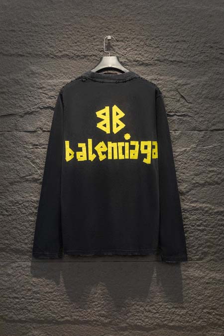 2025年10月28日秋冬新作Balenciaga長袖Tシャツ高品質人気商品/LDF工場