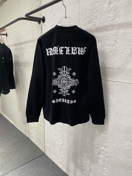 2025年10月30日秋冬新作Chrome heartstシャツ高品質人気商品/LDF工場