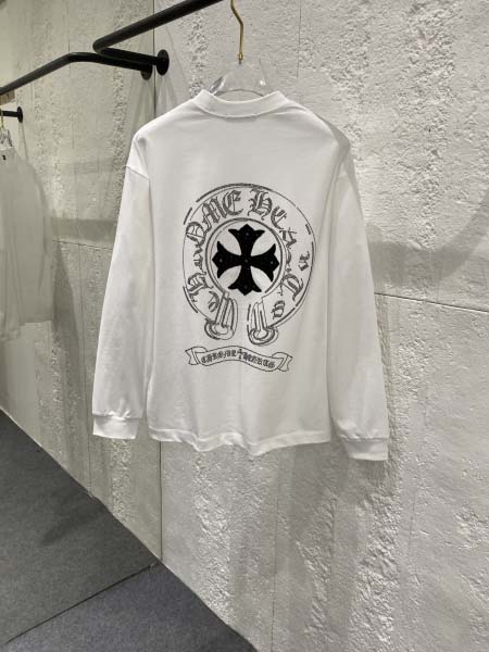 2025年10月30日秋冬新作Chrome heartstシャツ高品質人気商品/LDF工場