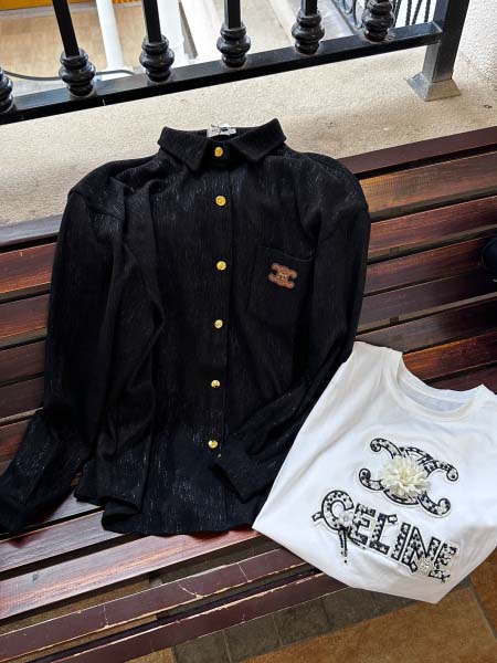 2025年10月1日入荷秋冬新作Celineシャツファッショ...