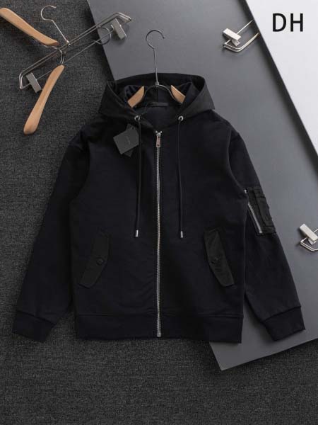 2025年10月9日秋冬入荷新作PRADAパーカー高品質安い...