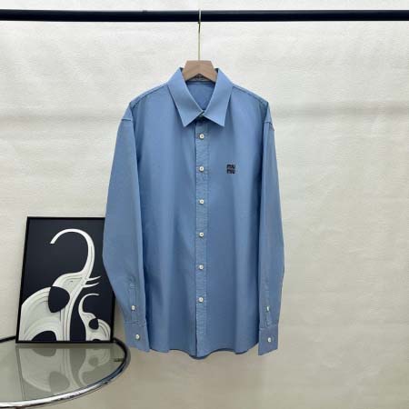 2025年10月12日秋冬入荷新作MIUMIU長袖シャツ高品...