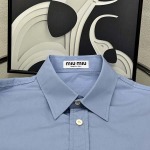 2025年10月12日秋冬入荷新作MIUMIU長袖シャツ高品質 人気商品/HL工場