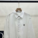2025年10月12日秋冬入荷新作MIUMIU長袖シャツ高品質 人気商品/HL工場