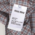 2025年10月12日秋冬入荷新作 MIU MIU長袖シャツ高品質 人気商品/HL工場