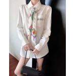 2025年10月13日入荷秋冬新作Gucci スカーフのシャツファッション/誕生日プレゼント/贈り物 can工場