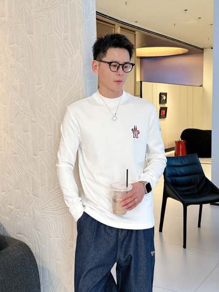 2025年10月14日入荷新作Moncler長袖Tシャツ 高...