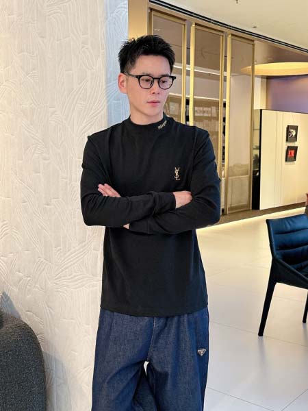 2025年10月14日入荷新作YSL長袖Tシャツ 高品質超厳...