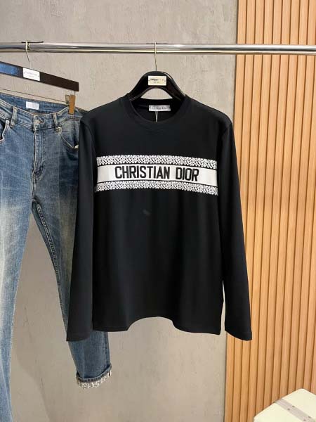 2025年10月14日入荷新作Dior長袖Tシャツ 高品質超...