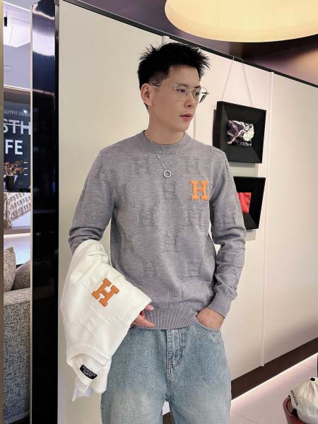 2025年10月15日入荷新作HERMESウール混紡 ニット...