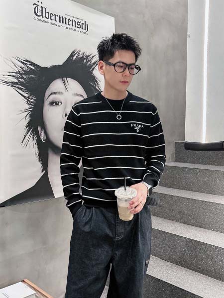 2025年10月15日入荷新作Pradaウール混紡 ニット/...