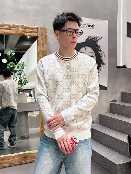 2025年10月15日入荷新作Gucciウール混紡 ニット/...