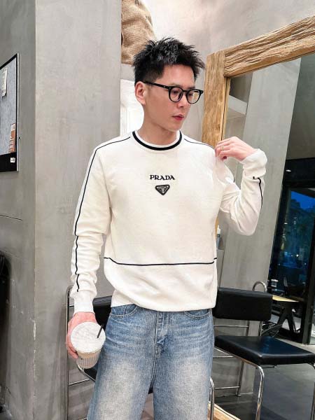 2025年10月15日入荷新作Pradaウール混紡 ニット/...
