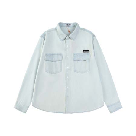 2025年10月17日秋冬入荷新作Miu Miu長袖シャツ高...