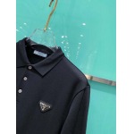 2025年10月21日入荷新作Prada長袖ポロシャツ 秋冬高品質超厳選★入手困難/LD工場