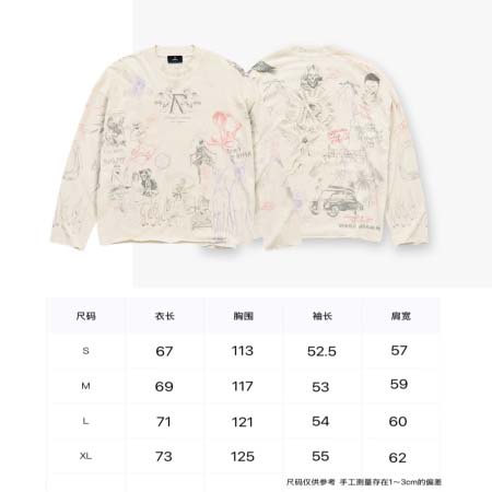 2025年10月24日秋冬入荷新作REPRESENT長袖Tシ...