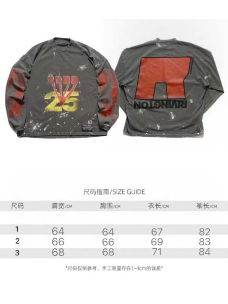 2025年10月24日秋冬入荷新作RIVINGTON長袖Tシ...