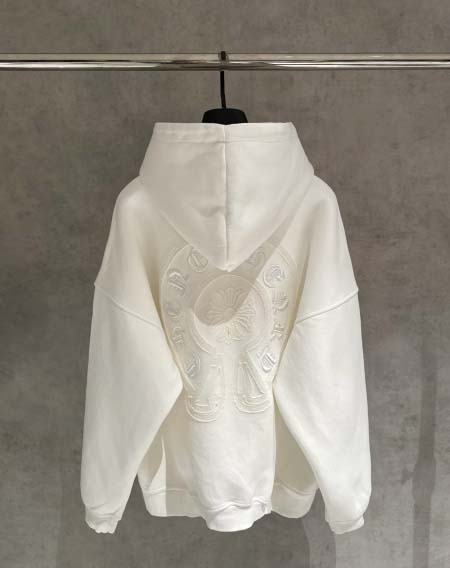 2025年11月3日秋冬新作Chrome heartsパーカー高品質人気商品/LDF工場