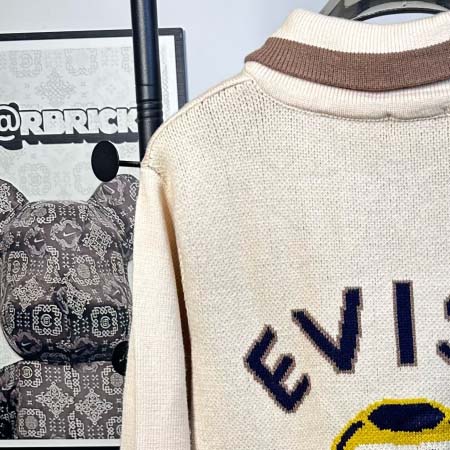 2025年11月11日秋冬新作Evisu ニットカーディガン  人気商品/LDF工場