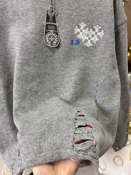 2025年11月12日秋冬新作Chrome Heartsニットのセーター人気商品/LDF工場