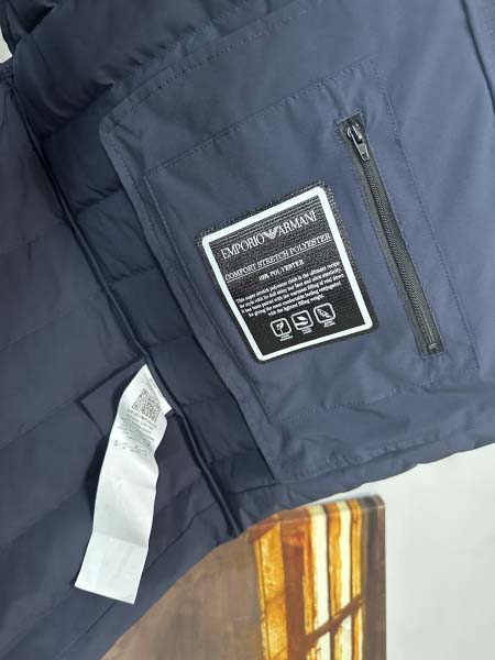 2025年11月17日秋冬新作ARMANIダウンベスト高品質人気商品/QIU工場