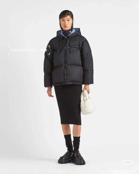 2025年11月17日秋冬新作PRADAダウンジャケット高品質人気商品女性用/QIU工場