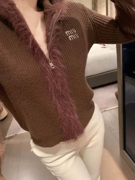 2025年11月18日入荷秋冬新作miumiu ニットファッション/誕生日プレゼント/贈り物 can工場