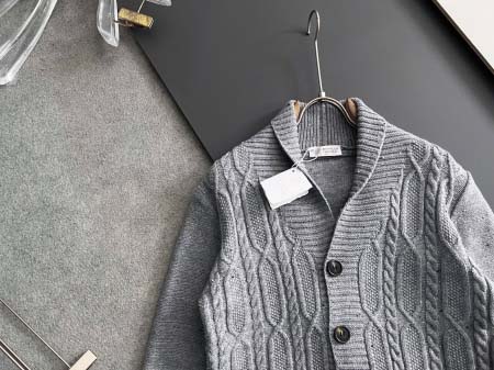 2025年11月24日入荷秋冬新作Brunello Cucinelli ニットカーディガン  高級なプレゼント/誕生日プレゼント/高品質/メンツ/記念品/ wenzhou工場